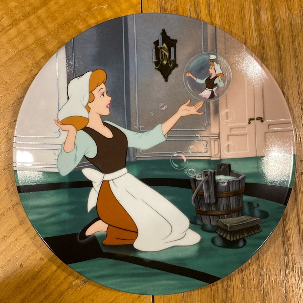 “Oh Sing Sweet Nightengale” Disney collector plate